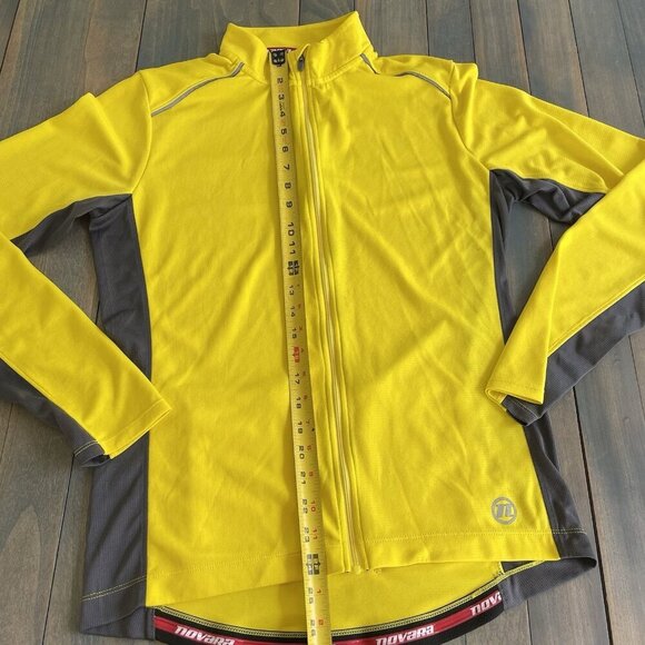 Novara Cycling Jacket Full Zip Waterproof Packable Windbreaker - Womens M (I8) - Picture 7 of 10